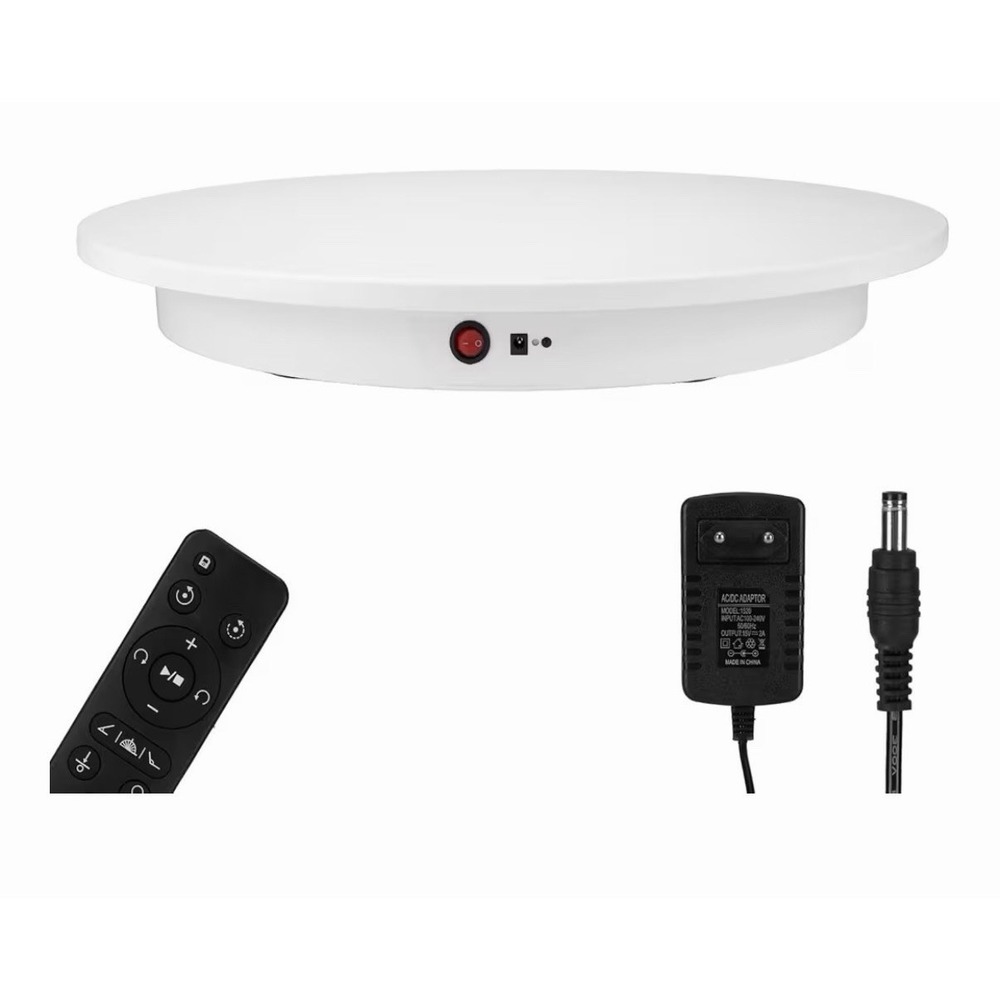360 Degree Electric Motorized Rotating Turntable Display Stand Control
